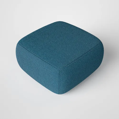 Cozy Small Square Pouff