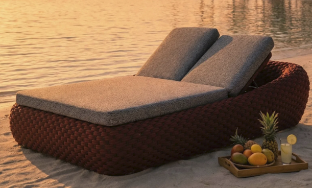 Birdnest double sunlounger