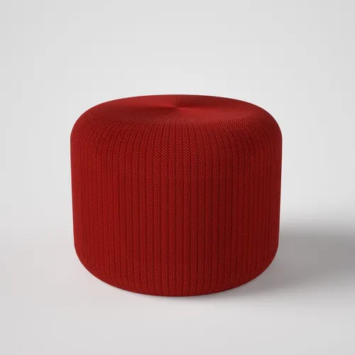 Apple Ottoman Pouf