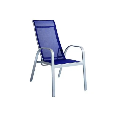 Balcony reclining chair, mod. carnival, red
