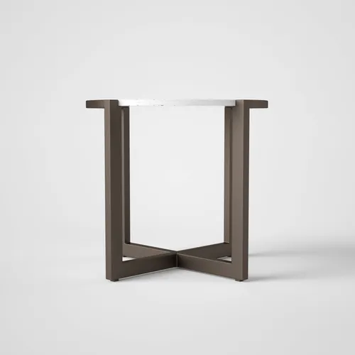 Copenhagen Side Table with Polystone top