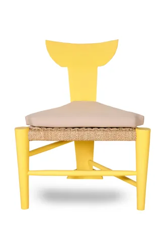 Minang Dinning Chair Yellow